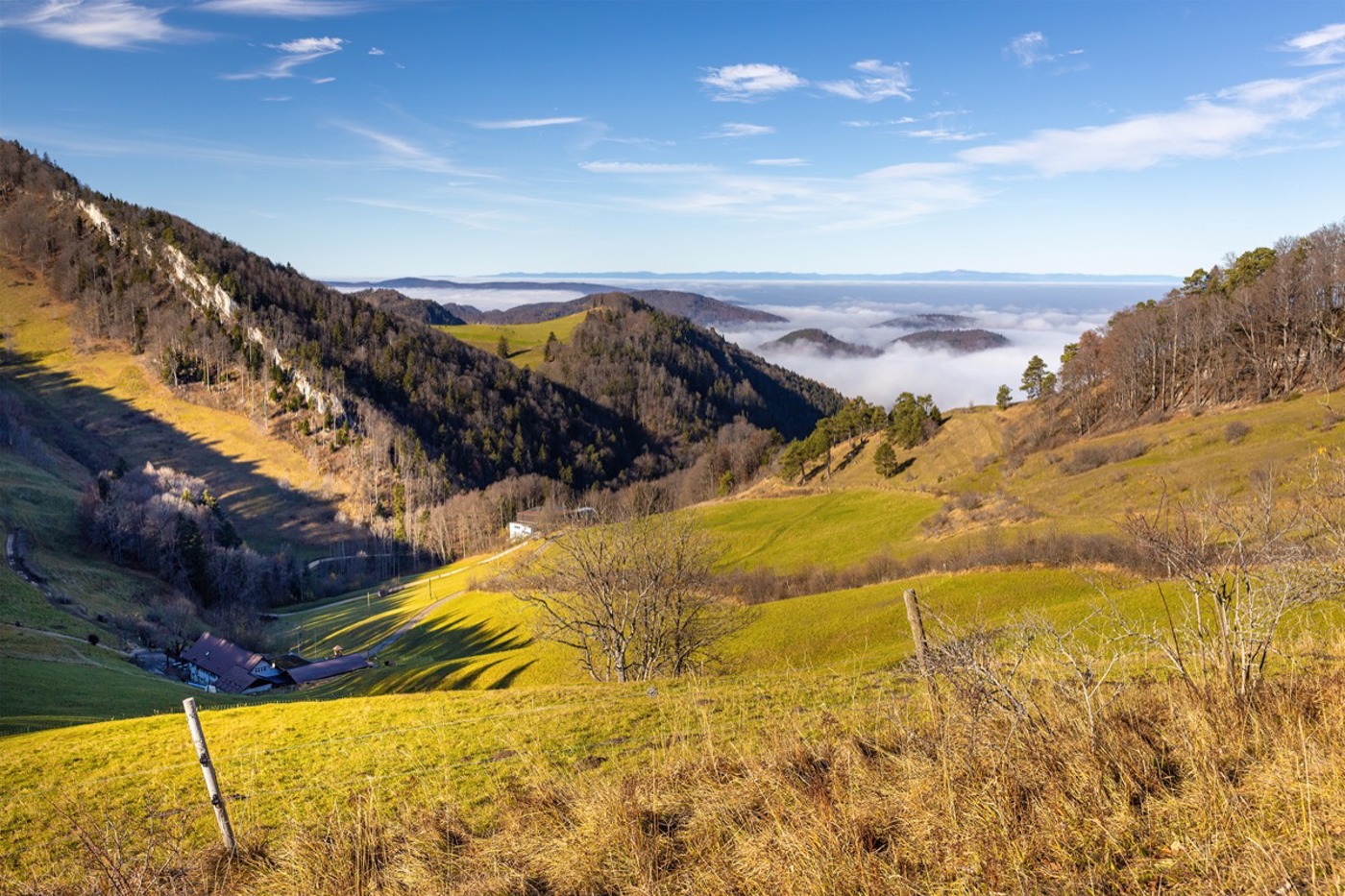 Die kleinräumige, abwechslungsreiche Landschaft bietet nicht nur Erholungssuchenden, sondern auch der Natur schöne Perspektiven. © Thomas Moor