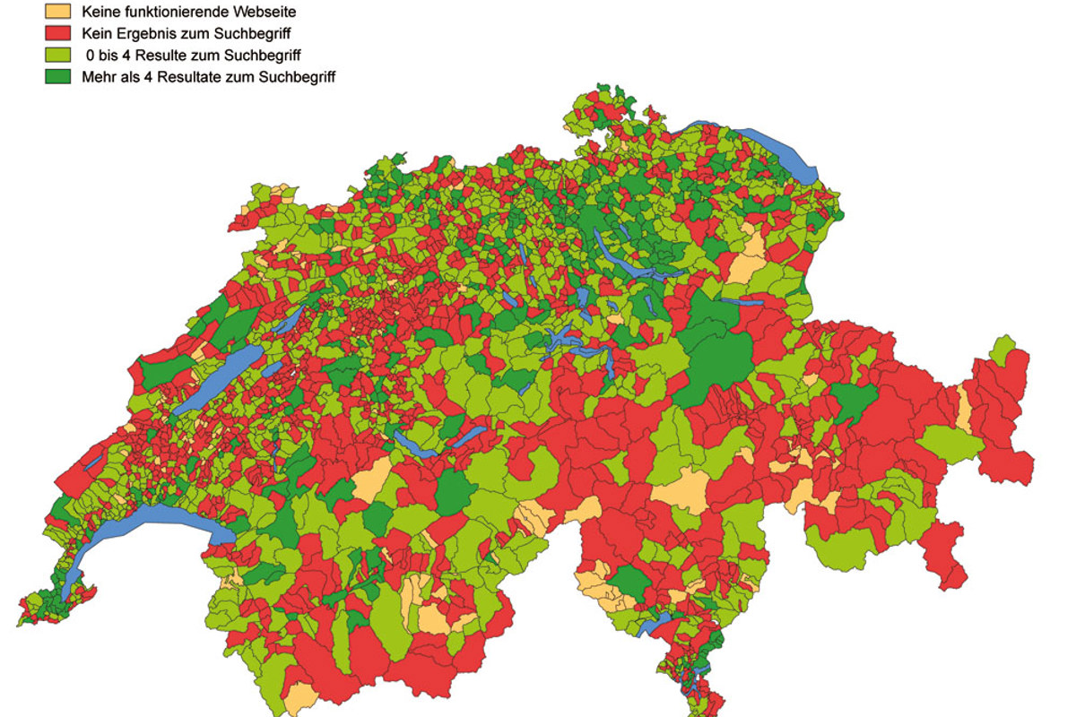 Karte Gemeinden